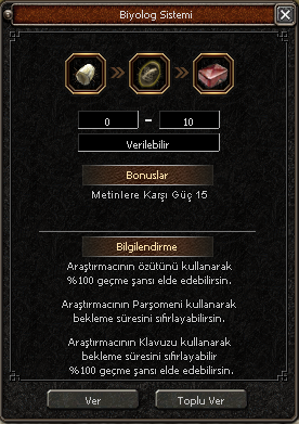 Regnum2 biyolog sistemi
